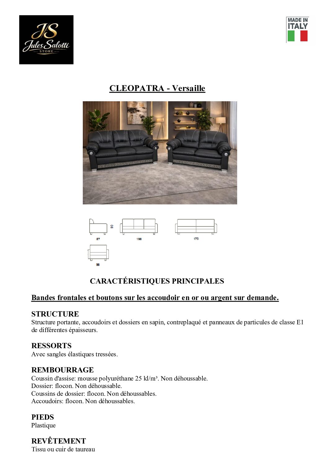 Cléopatra versailles